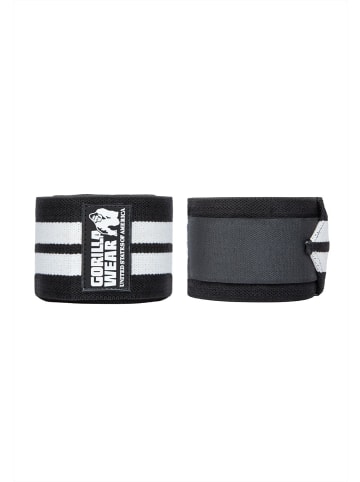 Gorilla Wear Knee Wraps - Schwarz/Weiß