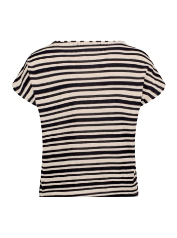 Betty Barclay Streifenshirt mit U-Boot-Ausschnitt in Dark Blue/Nature