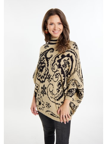 usha FESTIVAL Poncho-Pullover in Beige