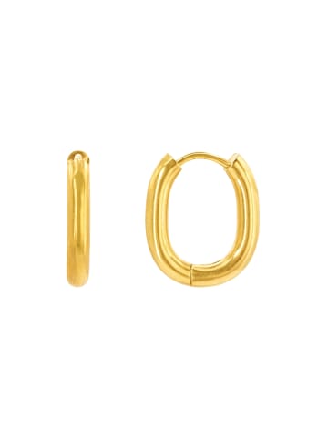 Steel_Art Creolen Damen Nora goldfarben in goldfarben