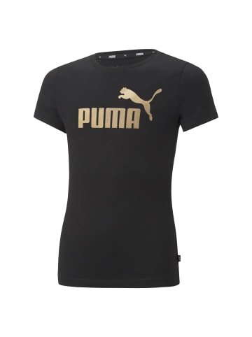 Puma T-Shirt in Schwarz (Puma Black-Gold)