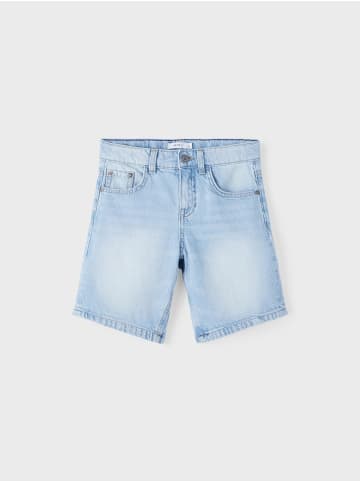 name it Jeanshorts LOOSE FIT in light blue denim