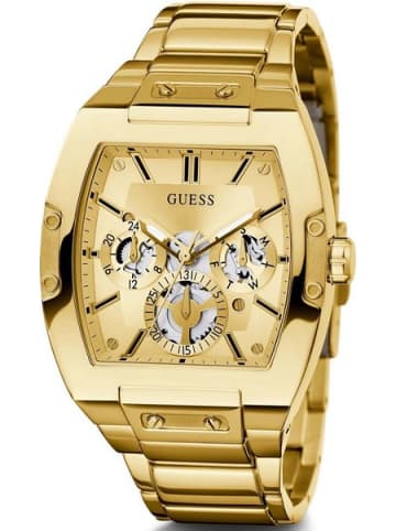 Guess Guess Herren Armbanduhr  Armband   in gold