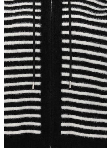 Bridgeport Women Cardigan in Black Offwhite