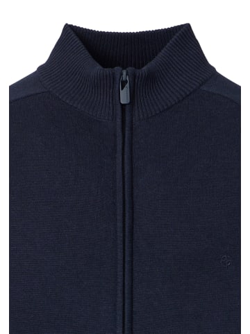 Casa moda Strickjacke Basic in Dunkelblau