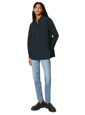 Marc O'Polo Boyfriend Hemdbluse oversize in deep blue sea