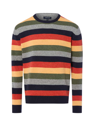 Andrew James Pullover in marine mehrfarbig - 0001