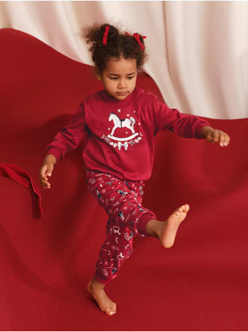 Calida Pyjama in deep red