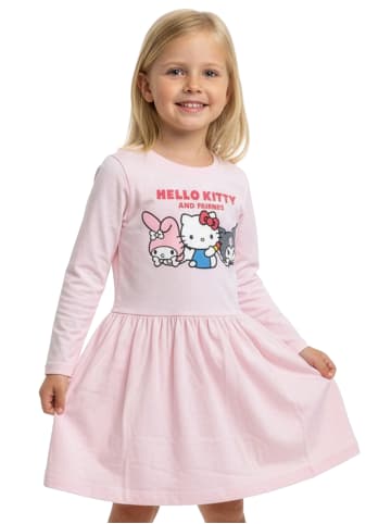 Hello Kitty Hello Kitty Kleid Kuromi My Melody Friends Kleidchen Rock langarm in rosa
