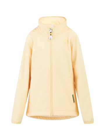 Schmuddelwedda Mädchen Softshelljacke - Recyceltes Material in Vanille-280