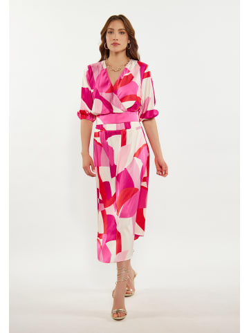 faina Damen Bluse in Pink Mehrfarbig