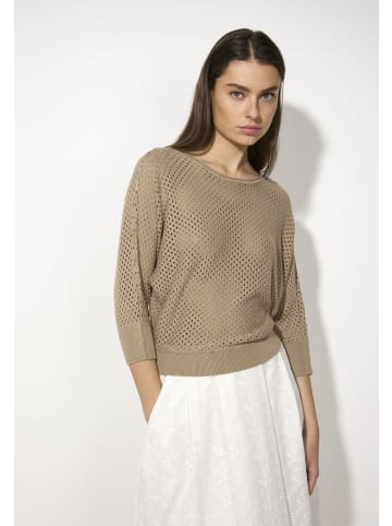 More & More Ajourpullover in sahara beige
