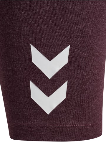 Hummel Kurze Hose Hmljr Logo Multisport Mädchen in FUDGE MELANGE