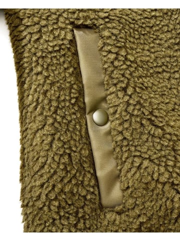 Brandit Fleecejacke/Fleecepullover "MA1 Sherpa Jacket" in Grün