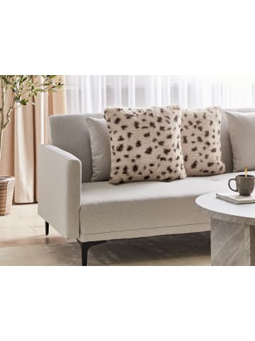 Beliani 2er-Set Dekokissen KASRA in Beige