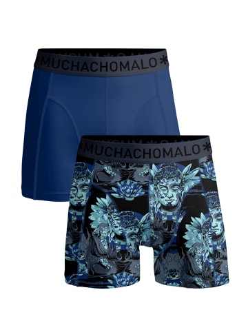 Muchachomalo 2er-Set: Boxershorts in Multicolor/Blue