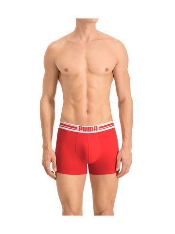 Puma Boxershort 2er Pack in Rot