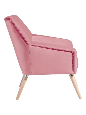 others SESSEL Kachka Bezug Samtvelour Buche natur / rosé