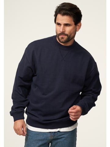 SOULSTAR Sweatshirt - S2AGEO Oversize Pullover Crew-Neck Sweater in Navy