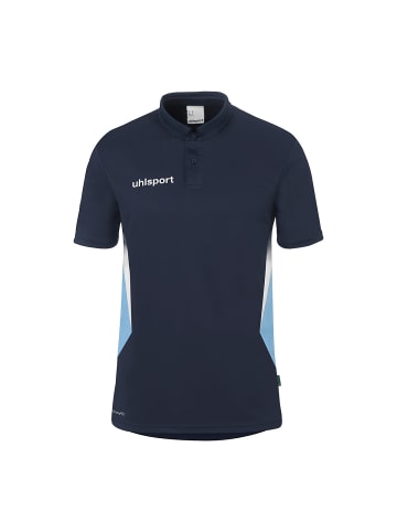 uhlsport  POLO SHIRT Equipe 29 in marine/skyblau/weiß