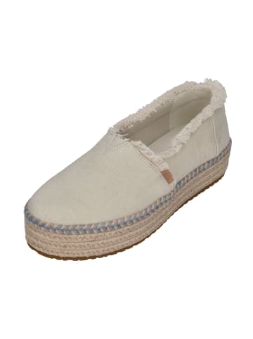 TOMS Espadrilles VALENCIA in weiß
