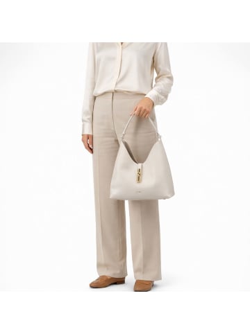 Furla Goccia M Hobo - Schultertasche 30.5 cm (marshmallow) in marshmallow