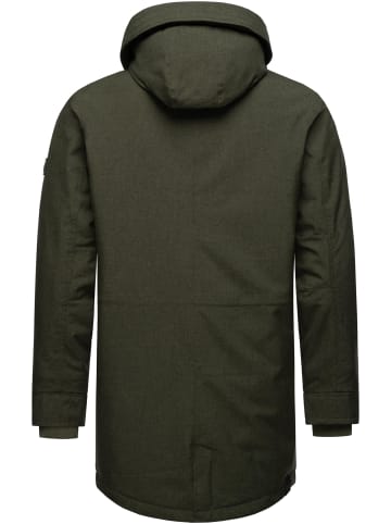 ragwear Kurzmantel Mr Smithem YOUMODO in Dark Olive