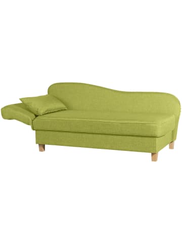 others RECAMIERE mit Armteil links klappbar Katia Bezug Flachgewebe Buche natur / apfel