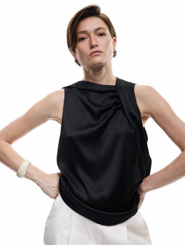 KOTON BLUSE SS in Schwarz