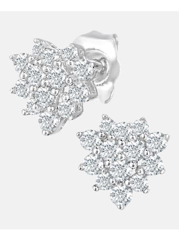 Diamant L'éternel Ohrstecker aus 375 Weißgold mit 0.25 Karat Diamant