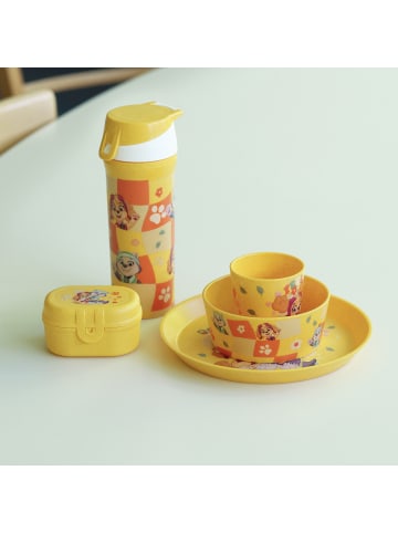 koziol CONNECT GROW PAW PATROL - Kleiner Teller + Schale + Becher in organic honey yell