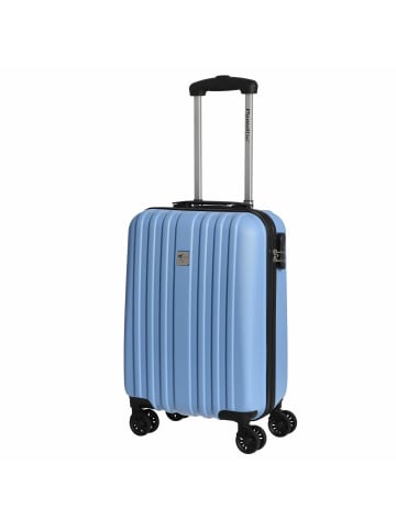 Check.In Aurora - 4-Rollen-Kabinentrolley 54 cm (limettengrün) in himmelblau