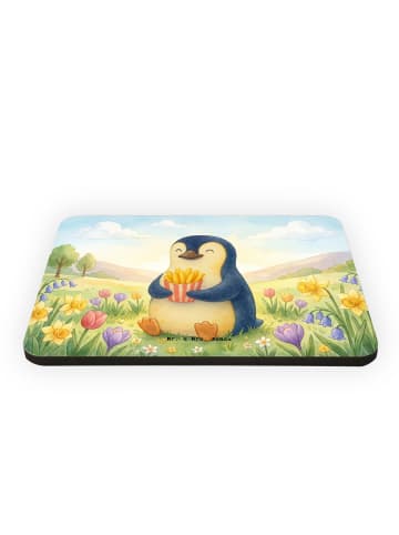 Mr. & Mrs. Panda Magnet Pinguin Frühling Pommes Design ohne Spruch in Weiß