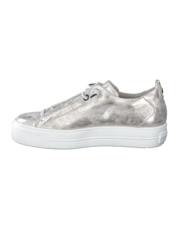 Paul Green Lowtop-Sneaker in Silber Metallic