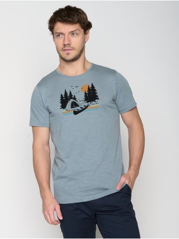 GreenBomb Spice Nature Canoe Tent in Grey Blue