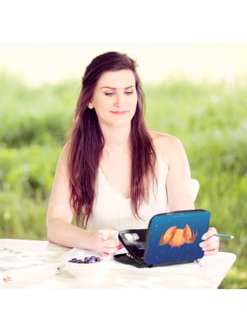 Mr. & Mrs. Panda Bleistiftetui Sternzeichen Krebs ohne Spruch in Sternenhimmel Blau