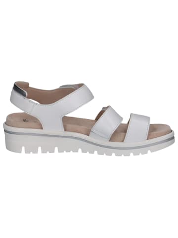 Caprice Sandale in WHITE/SILVER
