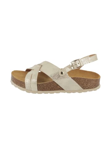 Les Tropéziennes par M Belarbi Kelonia-Ledersandalen Gold