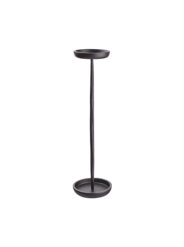 Butlers Kerzenhalter Höhe 36cm FAROL in Schwarz