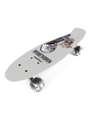 COFI 1453 Mandalorian Pennyboard Kompaktes Design aus Polypropylen in Weiß