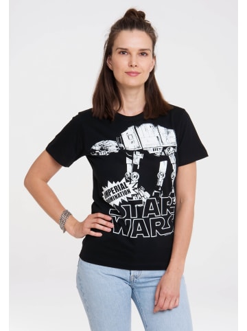 Logoshirt T-Shirt Star Wars - AT-AT in schwarz