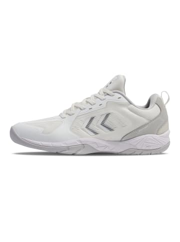 Hummel Hallenschuh Speed Court Innenbereich Erwachsene in WHITE/GREY