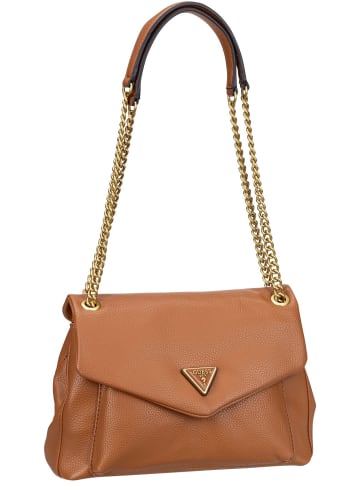 Guess Schultertasche Laryn Convertible Crossbody Flap in Cognac