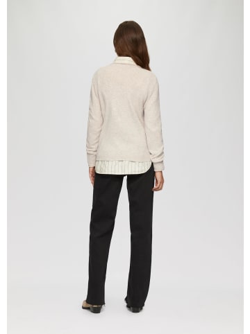 QS Strickpullover in 80W0_helles beige