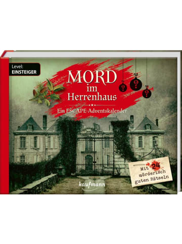 Kaufmann Mord im Herrenhaus - Ein Escape-Adventskalender für Einsteiger | Mit 24...