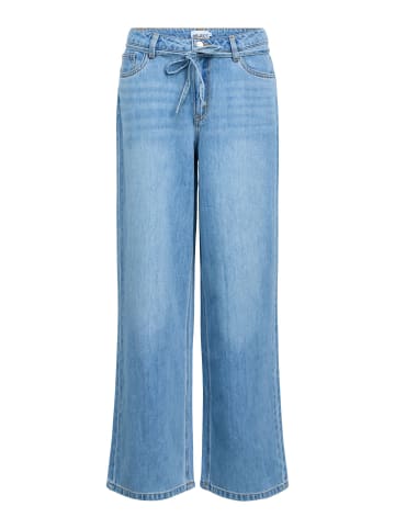Object Wide Leg Jeans in Light Blue Denim