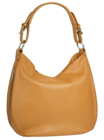 Samantha Look Shopper echt Leder in gelb