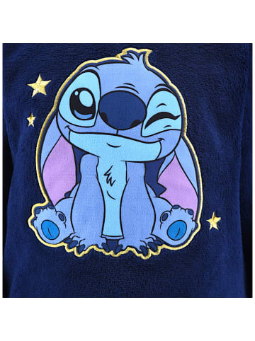 Lilo & Stitch Schlafanzug Fleece Disney Stitch in Dunkelblau