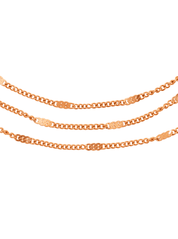 Steel_Art Layering Halskette für Frauen Isabella rose goldfarben in rosegoldfarben