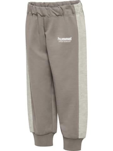 Hummel Kinder Sweat Pants "Hmlmini Loose Adj Waist Pants" in Braun